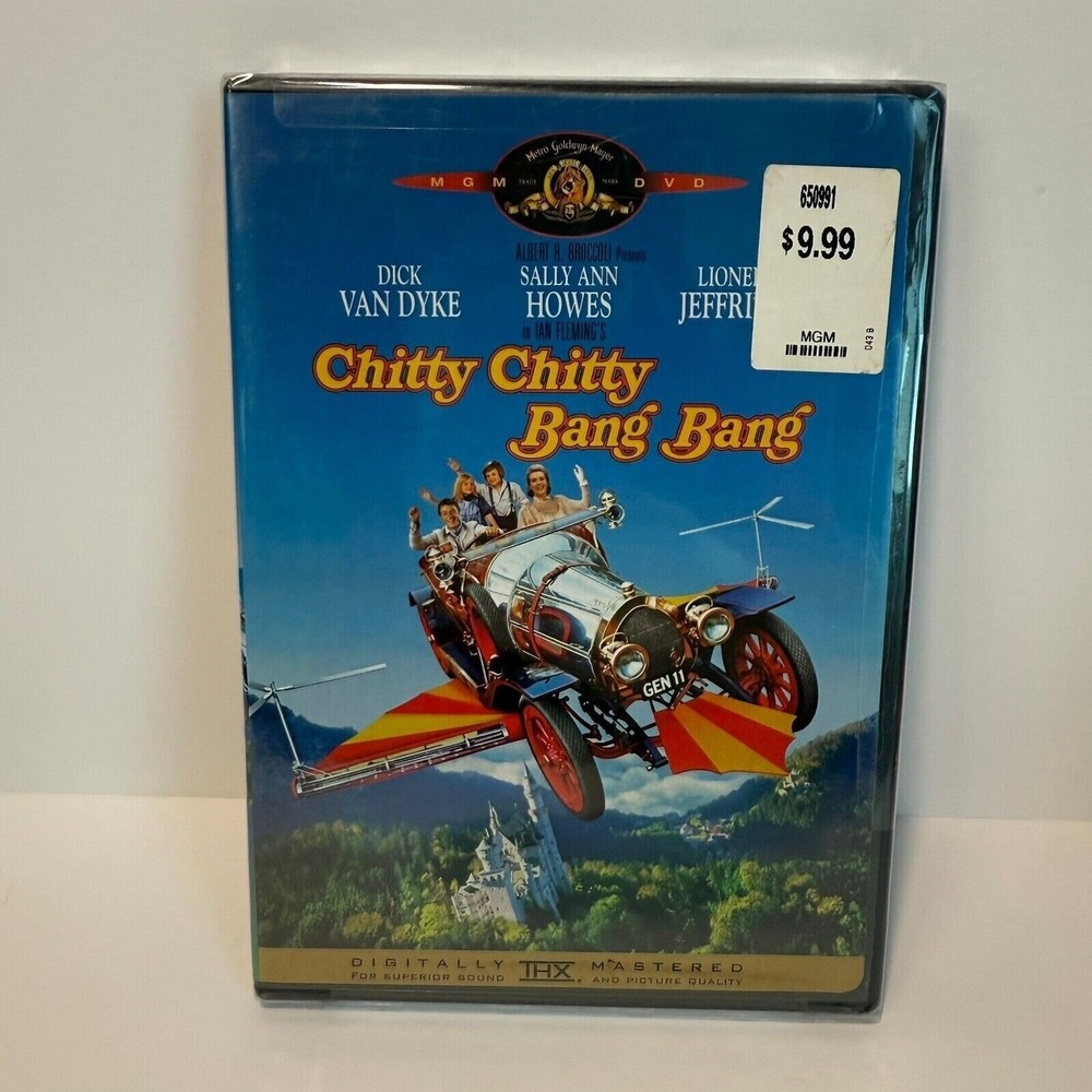 CHITTY CHITTY BANG BANG DVD 1968, Dick Van Dyke Fantasy Musical, Sealed‎